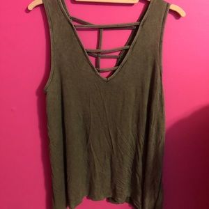 Green tank from American Eagle